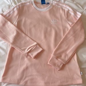 Adidas long sleeve waffle top size small
